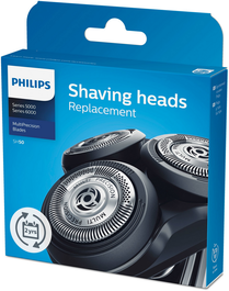 Philips SH50/50 Lames de rasoir Series 5000, Couleur argent, Lot de 3 pièces