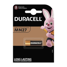 Duracell A27/V27A - MN27 Pile alcaline 12V Long Lasting Power (1 blister) Ø8x28.2mm