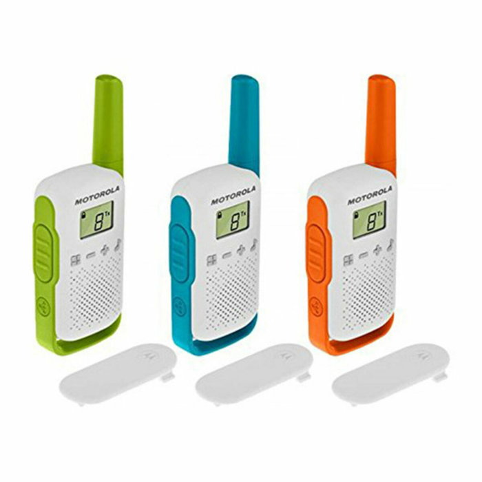Motorola Talkie-walkie T42 Multicouleur (Pack de 3)