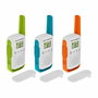 Motorola Talkie-walkie T42 Multicouleur (Pack de 3)