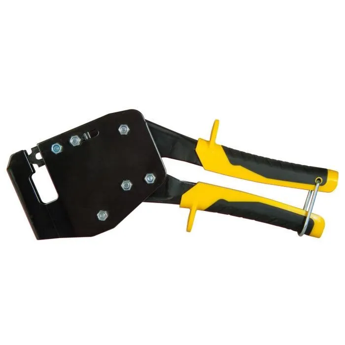 Stanley 1-69-100 - Pince à sertir de plaquiste pour profils métalliques - Fixation permanente - Sertissage facile d'une main - Plastique noir et jaune Stanley 1-69-100 - Pince à sertir de plaquiste pour profils métalliques - Fixation permanente - Sertissage facile d'une main - Plastique noir et jaune