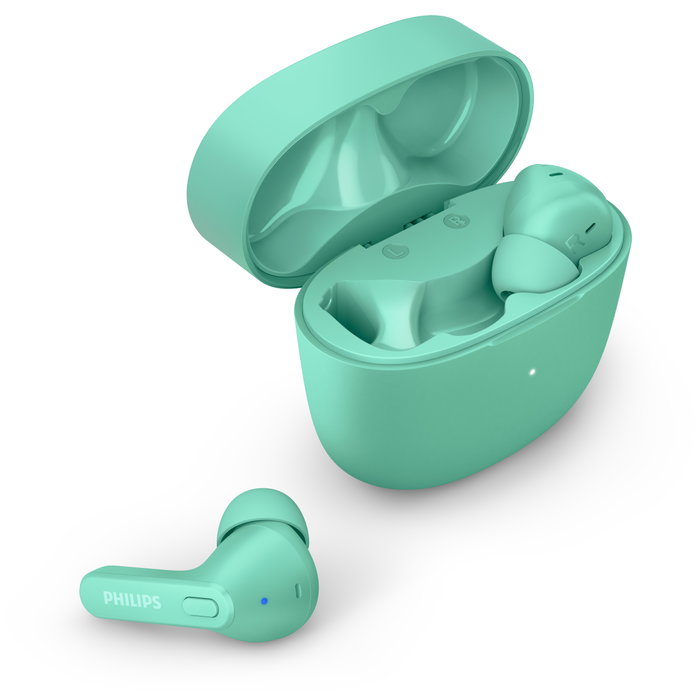 Philips TAT2206GR/00 Casque Bluetooth True Wireless Intra-auriculaire Vert IPX4