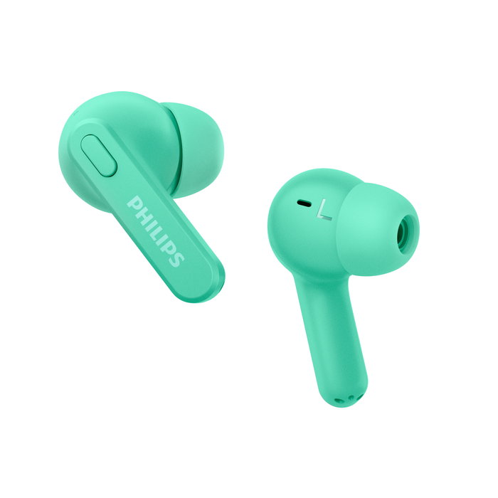 Philips TAT2206GR/00 Casque Bluetooth True Wireless Intra-auriculaire Vert IPX4