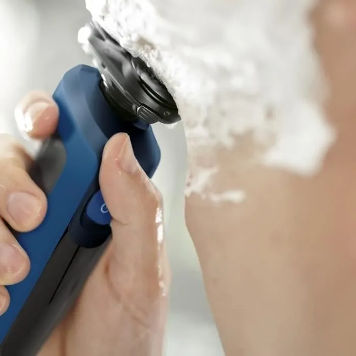 Philips Rasoir électrique Series 5000 S5466/17 Wet & Dry, Bleu et Noir