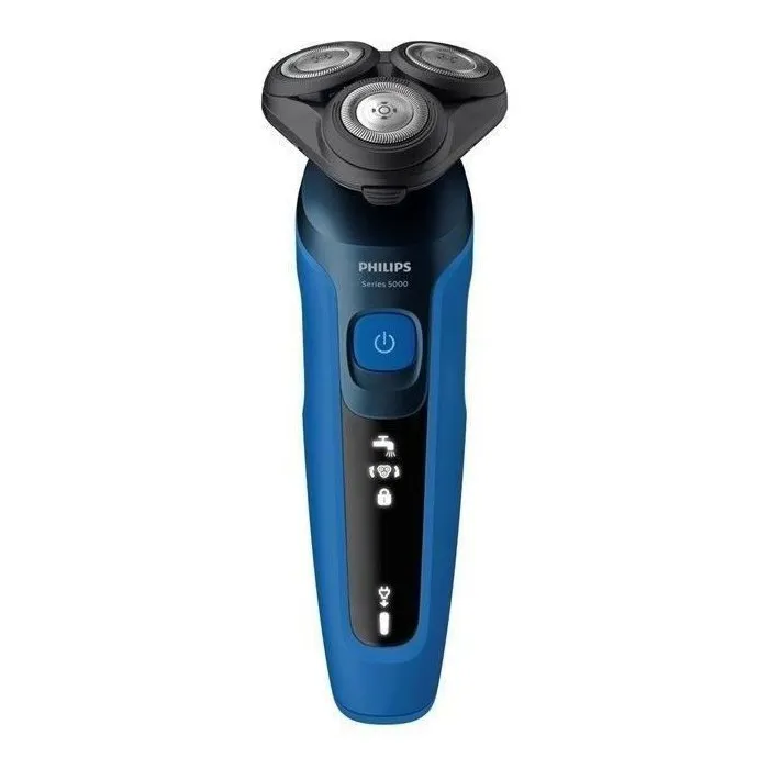 Philips Rasoir électrique Series 5000 S5466/17 Wet & Dry, Bleu et Noir