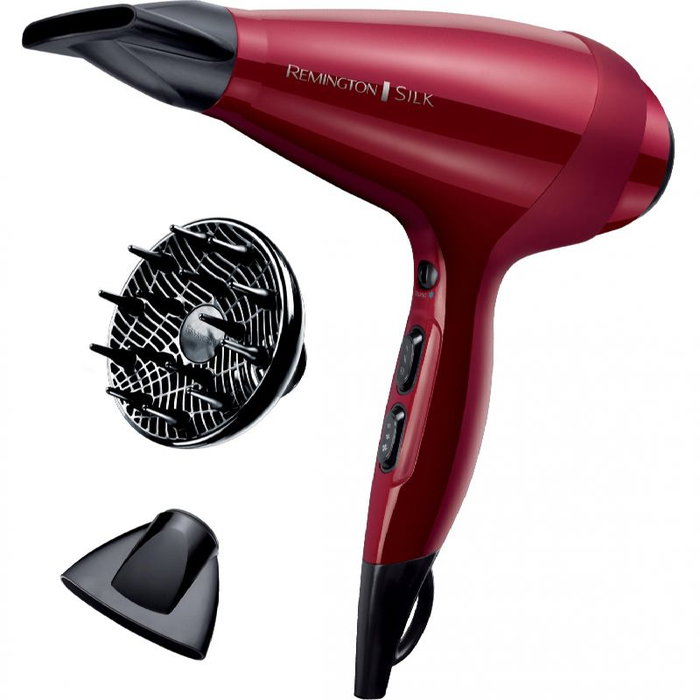 Remington AC9096 Silk Ionique Sèche-cheveux Rouge 2400W