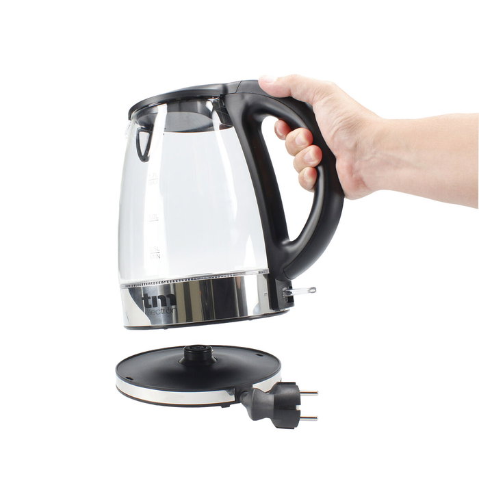 Bouilloire TM Electron 1,7 L Verre Verre Borosilicaté Bouilloire TM Electron 1,7 L Verre Verre Borosilicaté