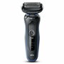 Braun Series 5 51-B1000s - Rasoir électrique Noir/Bleu avec technologie AutoSense