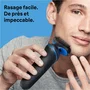 Braun Series 5 51-B1000s - Rasoir électrique avec tête lavable - Autonomie 50 min - Technologie AutoSense - Design Noir/Bleu