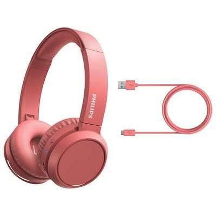 Philips TAH4205RD/00 Casque avec Microphone Rouge