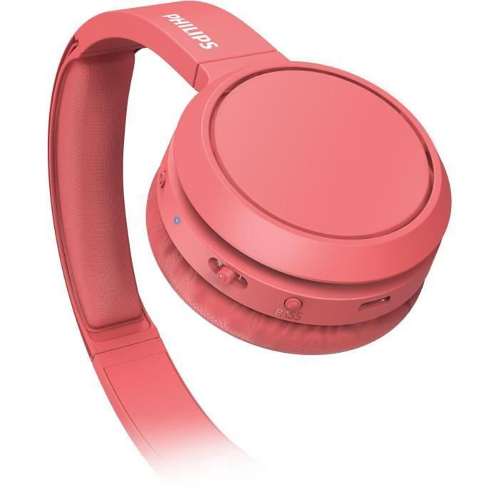 Philips TAH4205RD/00 Casque avec Microphone Rouge