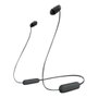 Sony WI-C100 Écouteurs Intra-auriculaires Bluetooth Sans Fil Noir IPX4 25h Autonomie USB-C