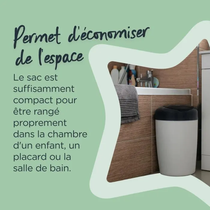 Tommee Tippee Récharges Simplee Sangenic Pack x3