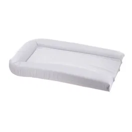 Domiva - Matelas à langer en PVC avec éponges amovibles - Blanc - 42 x 70 cm - Confortable et moelleux