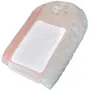 Domiva Matelas à langer Lapinou avec housse et 2 serviettes amovibles - Rose - 50 x 75 cm