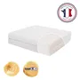 Candide Matelas bébé pliant 2 parties Essentiel, déhoussable, dessous PVC, 60x120x7 cm, densité 20kg/m³, fabriqué en France - Garantie 5 ans