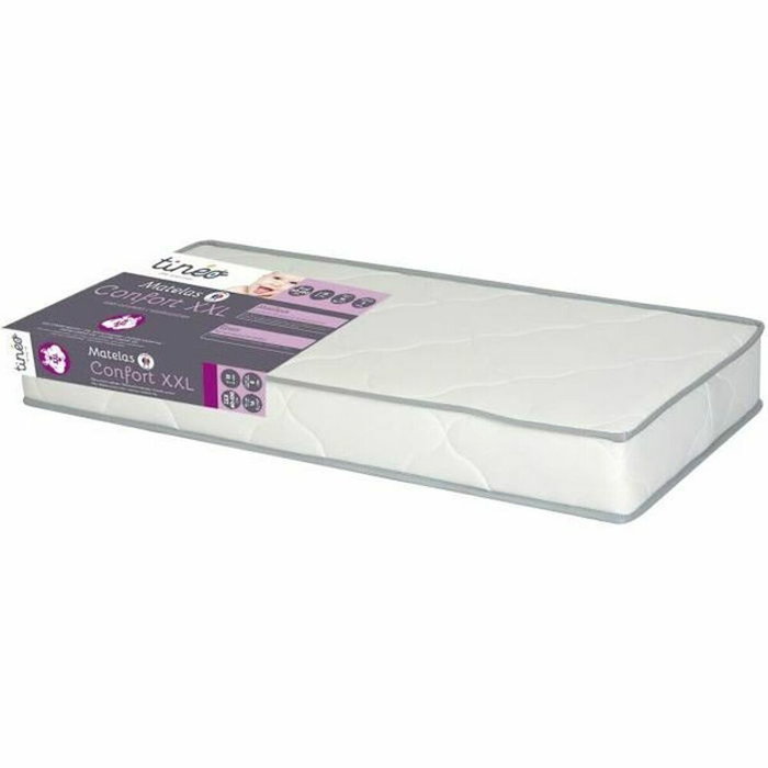 Tineo Matelas Bébé Confort XXL 60x120x15cm Blanc