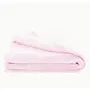 Domiva Couverture Bébé et Enfant en Microfibre Rose Ultra Douce et Légère - 100 x 150 cm