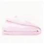 Domiva Couverture Bébé et Enfant en Microfibre Rose Ultra Douce et Légère - 100 x 150 cm