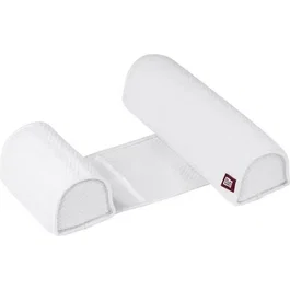 Beaba Cale-bébé Bébécal, Coussin de maintien en position latérale, Blanc fleuri, De la naissance à 4 mois