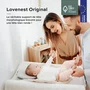 Babymoov Lovenest Support ergonomique pour tête de bébé - Tissu coton respirant - Gris fumé
