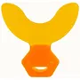 Machouyou Dispositif 1ères Dents pour Sevrage Tétine/Pouce, Silicone Médical Orange, Taille Unique 2-6 ans, Fabrication France