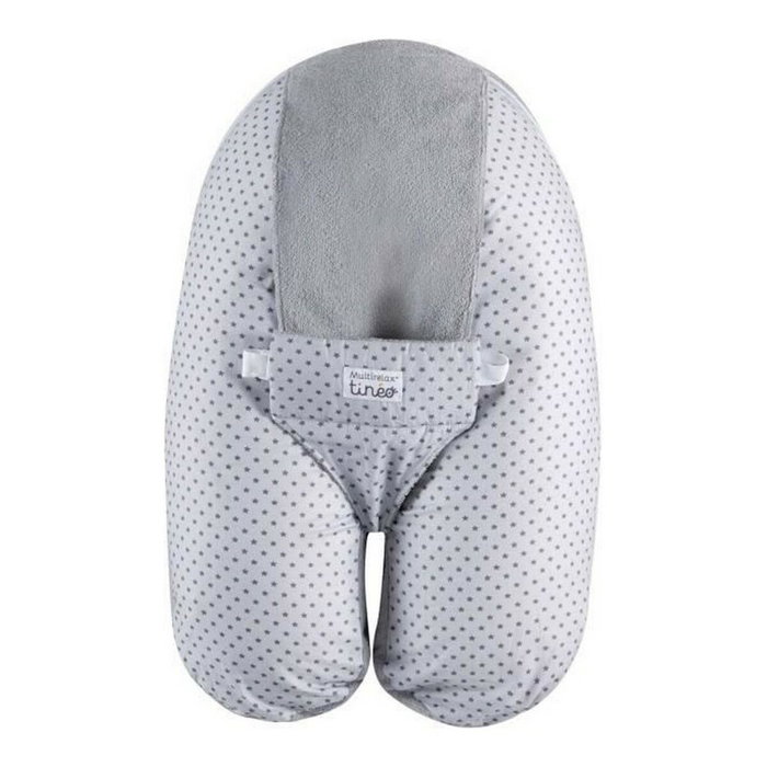 Tineo Coussin de Grossesse et d'Allaitement Multifonctions Multirelax Éponge Gris