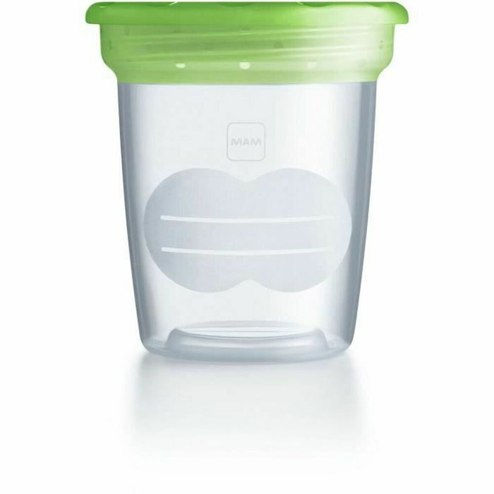 MAM Lot de 5 Pots de Conservation 120ml MAM Lot de 5 Pots de Conservation 120ml