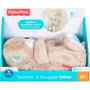 Fisher-Price Loutre Câlins Bonne Nuit - Peluche Veilleuse Musicale et de Relaxation