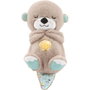 Fisher-Price Loutre Câlins Bonne Nuit - Peluche Veilleuse Musicale et de Relaxation