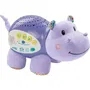VTech Baby - Veilleuse musicale projecteur étoilé Hippo Dodo Nuit Étoilée avec capteur sonore, variations de couleurs et 60 mélodies pour bébé