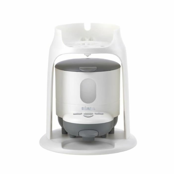 Béaba Bib'Expresso Préparateur et Chauffe-Biberon Blanc et Gris