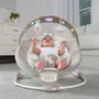 Ingenuity Transat bébé confort Petit Lapin avec arche d'éveil lumineuse, coussin réducteur amovible, pour nouveau-né - Cadeau bébé