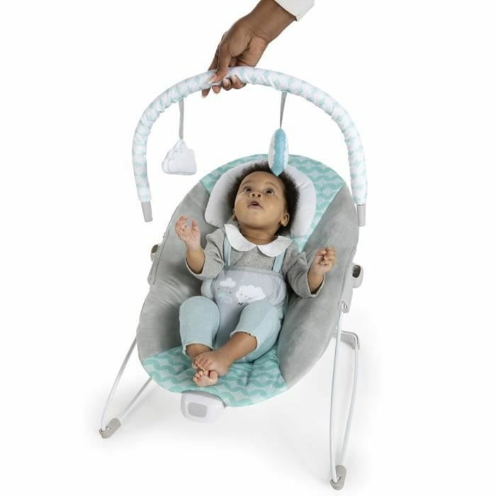 Ingenuity Transat bébé Nuages Goji avec vibrations et arche d'éveil
