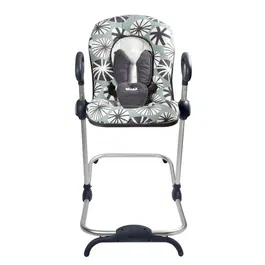 Beaba Transat Up and Down III - Transat bébé réglable, 3 inclinaisons, 4 hauteurs, harnais 5 points, coussin cale-tête, de la naissance à 9 kg