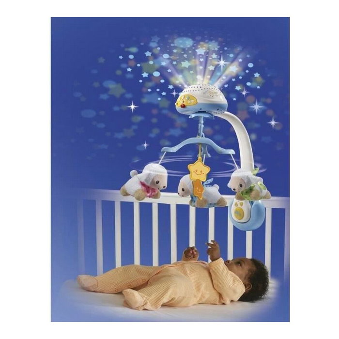 Vtech Baby Mobile Lumi Mobile Compte-Moutons Bleu Vtech Baby Mobile Lumi Mobile Compte-Moutons Bleu