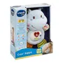 Vtech Baby Hochet Croc'Hippo - Peluche Texturée Bleue Musicale, pour Poussée Dentaire, Sons et Chansons, Stimulation Sensorielle