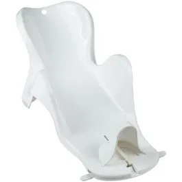 Thermobaby Transat de bain Daphné - Blanc muguet, Conforme aux normes de sécurité, 48.5 x 23 x 18 cm