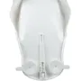 Thermobaby Transat de bain Daphné - Blanc muguet, Conforme aux normes de sécurité, 48.5 x 23 x 18 cm