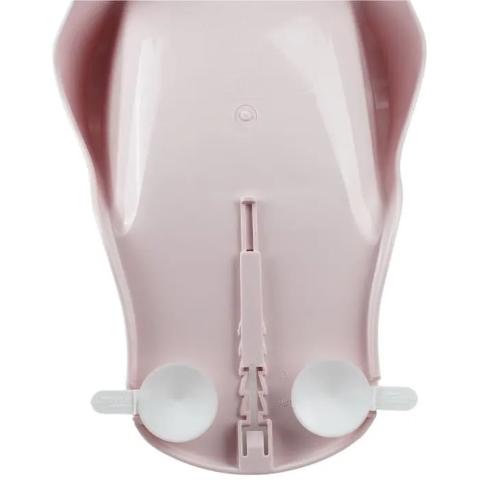 Thermobaby Daphné Transat de Bain pour Bébé (0 Mois - 8 kg) - Polypropylène et SBS - Rose Poudré - 48.5 x 23 x 18 cm