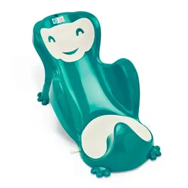 Thermobaby Transat de bain Babycoon - Vert émeraude - Anti-dérapant, pour bébé jusqu'à 8 kg, certifié normes de sécurité