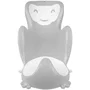 Thermobaby Transat de Bain Babycoon® - Gris Charme - Support pour bébé avec maintien ergonomique, 2 ventouses de fixation et zones douces pour le confort
