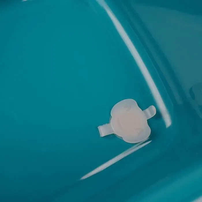 Thermobaby Baignoire Luxe pour bébé, polyéthylène, vert émeraude – Pour bain avec transat, conforme aux normes