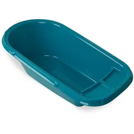 Thermobaby Baignoire Luxe pour bébé, polyéthylène, vert émeraude – Pour bain avec transat, conforme aux normes