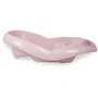 Thermobaby Baignoire Lagon Bébé Rose Poudré - Baignoire ergonomique semi-allongée en polypropylène pour nourrissons de 0 à 12 mois