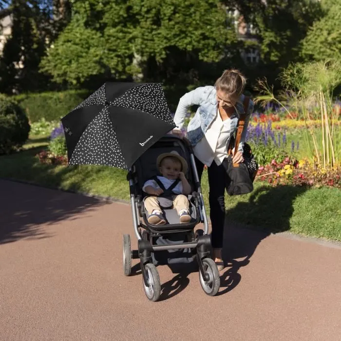 Badabulle Paraguas Negro Anti UV 50+