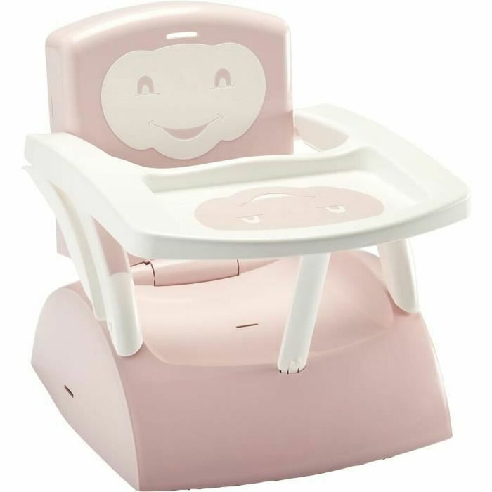 Thermobaby Rehausseur de chaise Rose poudré / Blanc cassé Thermobaby Rehausseur de chaise Rose poudré / Blanc cassé