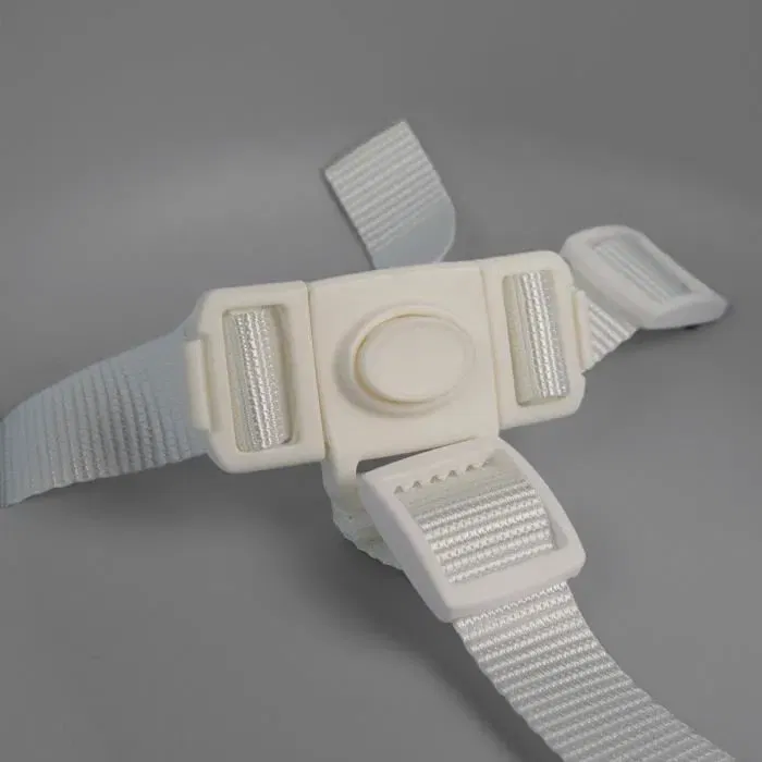 Thermobaby BLOC Rehausseur de Chaise pour Bébé Tudi - Gris Charme, Harnais 3 Points, Léger et Transportable - Made in France