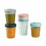 Beaba Lot de 6 Portions Clip 2ème âge 250ml