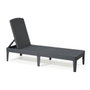 ALLIBERT by KETER Bain de soleil JAIPUR Gris graphite